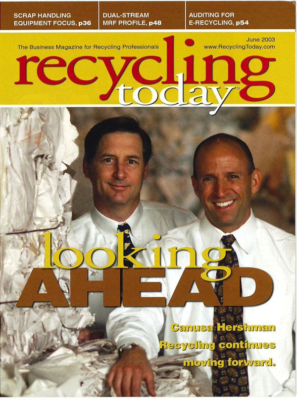 Canusa Hershman featured on recycling Today