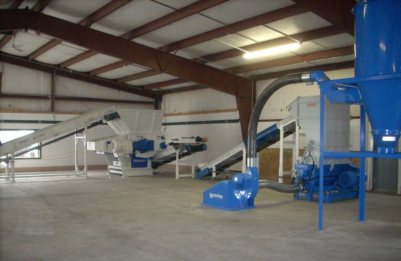 Warehouse Recycling facility